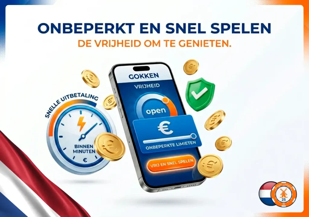 Waarom spelers in Nederland kiezen voor casino's zonder verplichte stortingslimieten